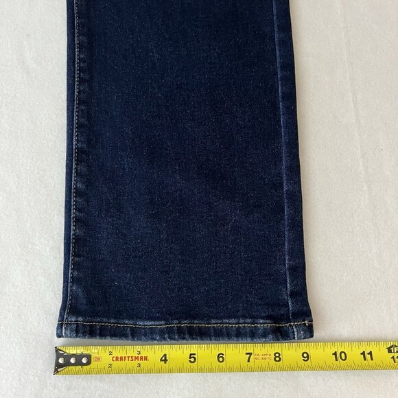 Vivi Vito Women's Stretch Navy Denim Jeans Size 7 High Rise Straight Leg  NWT - Picture 16 of 16